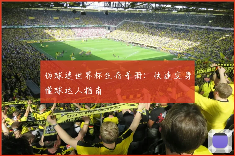伪球迷世界杯生存手册：快速变身懂球达人指南